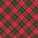 Santa's Snow Day Col. 105 Tartan Red/Green - Due May/June